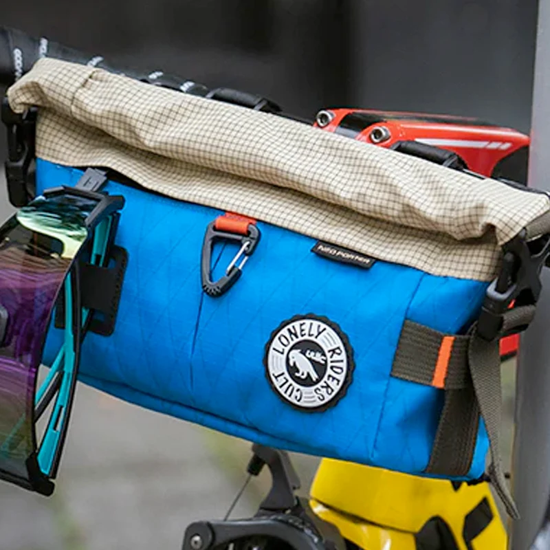 Borsa manubrio Ulac Coursier Jager - Azzurro