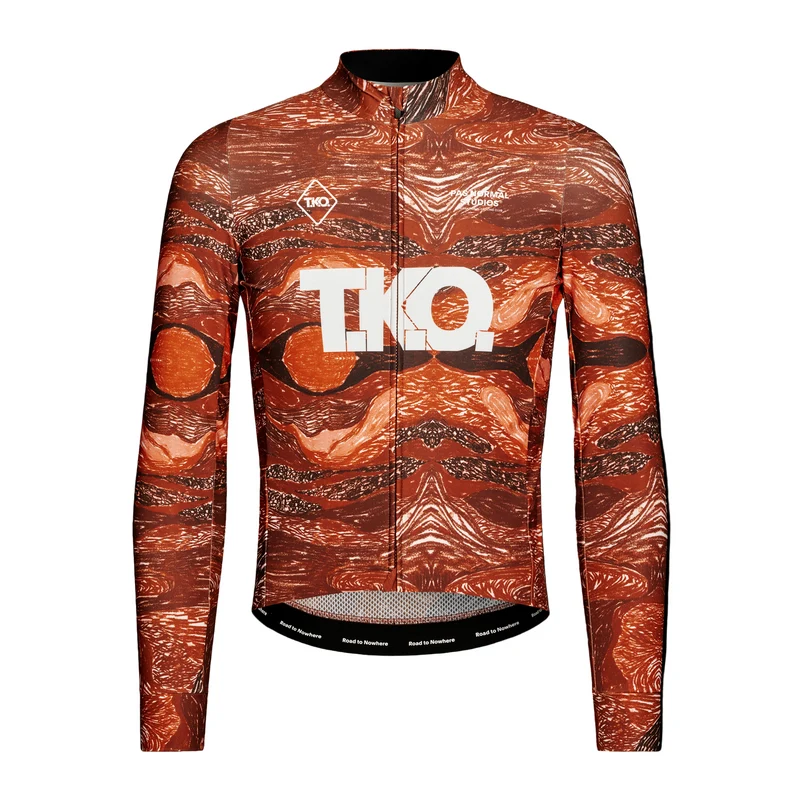 Maglia maniche lunghe Pas Normal Studios T.K.O. Woven - Rosso