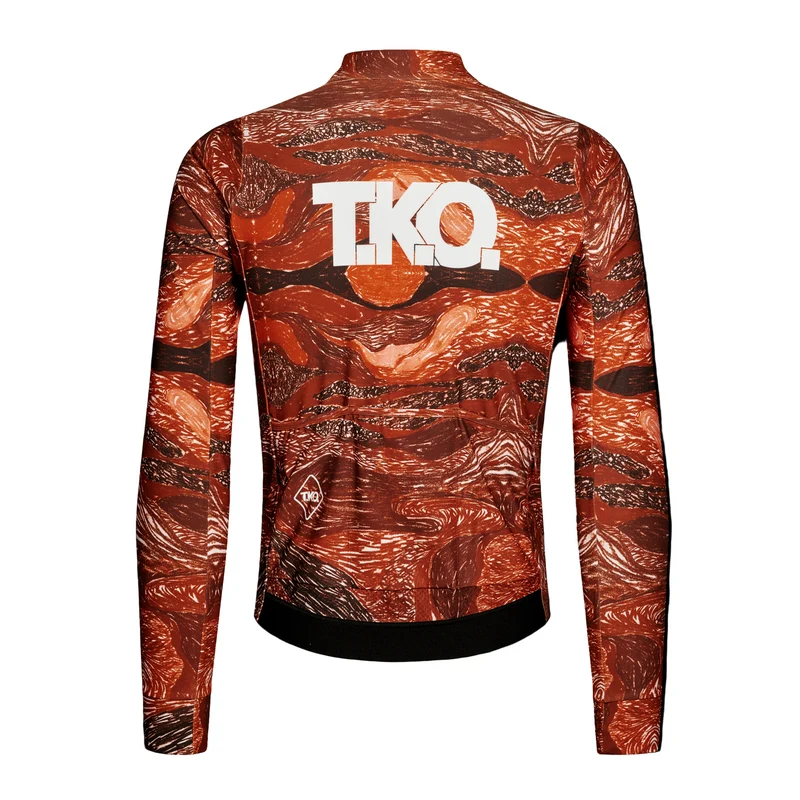 Maglia maniche lunghe Pas Normal Studios T.K.O. Woven - Rosso