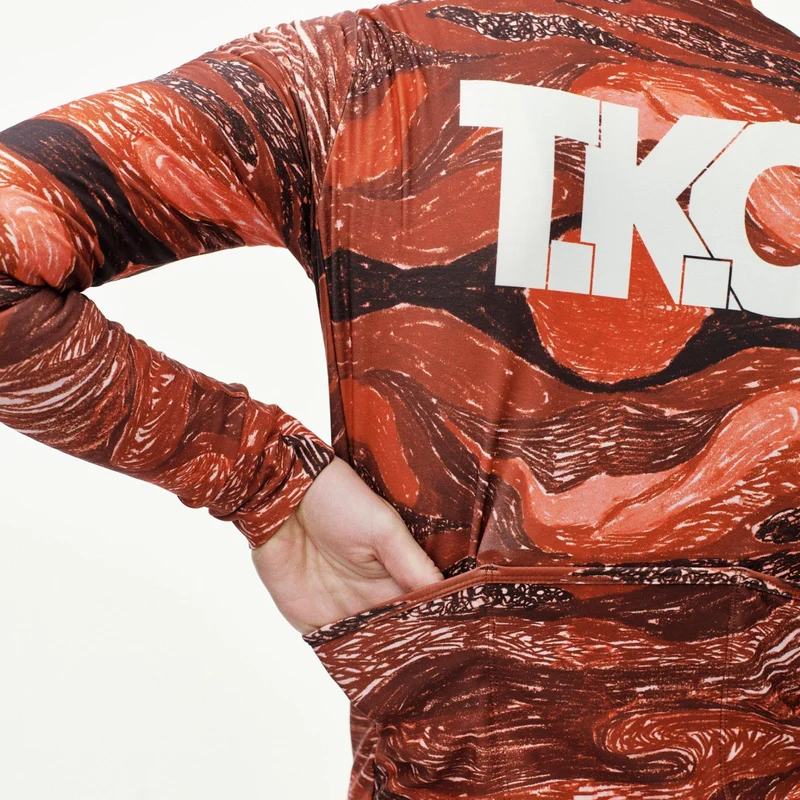 Maglia donna maniche lunghe Pas Normal Studios T.K.O. Mechanism - Rosso