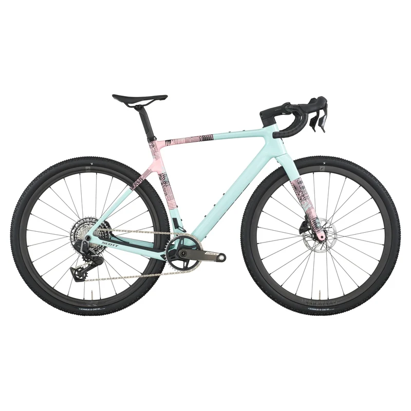 Scott Addict Gravel 10 - Blu rosa