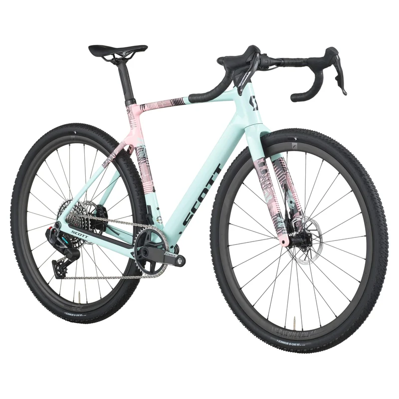 Scott Addict Gravel 10 - Blu rosa