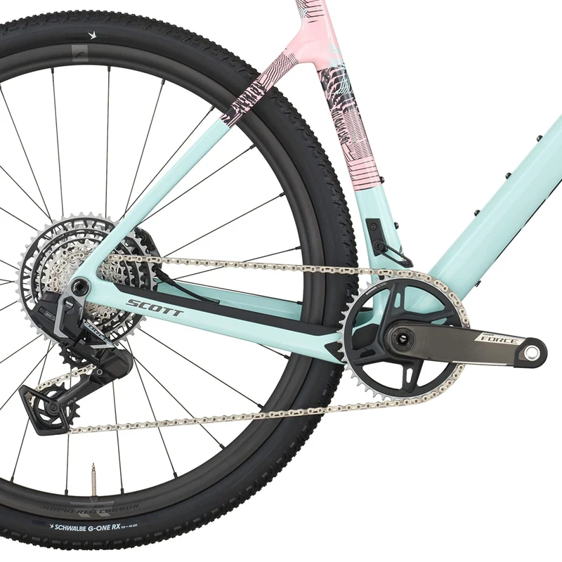 Scott Addict Gravel 10 - Blu rosa