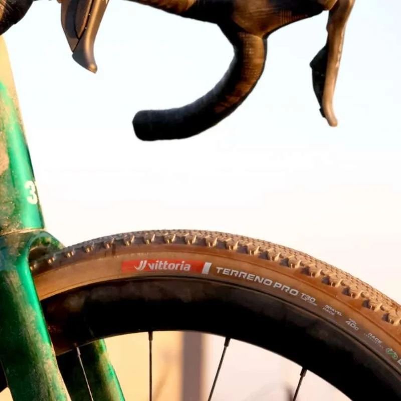 Copertone Vittoria Terreno Pro T30 Fine Loose Gravel Race TLR 700x40 - Natural