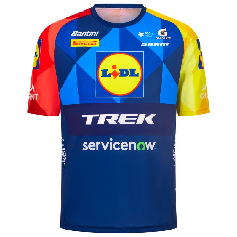 T-shirt tecnica Santini Lidl Trek 2026