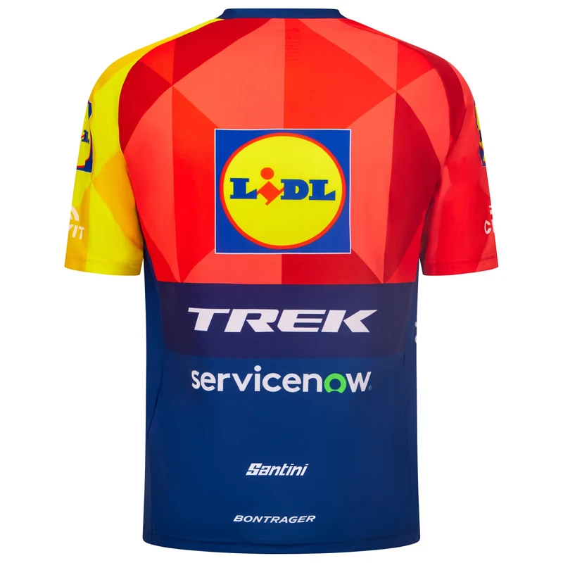 T-shirt tecnica Santini Lidl Trek 2026
