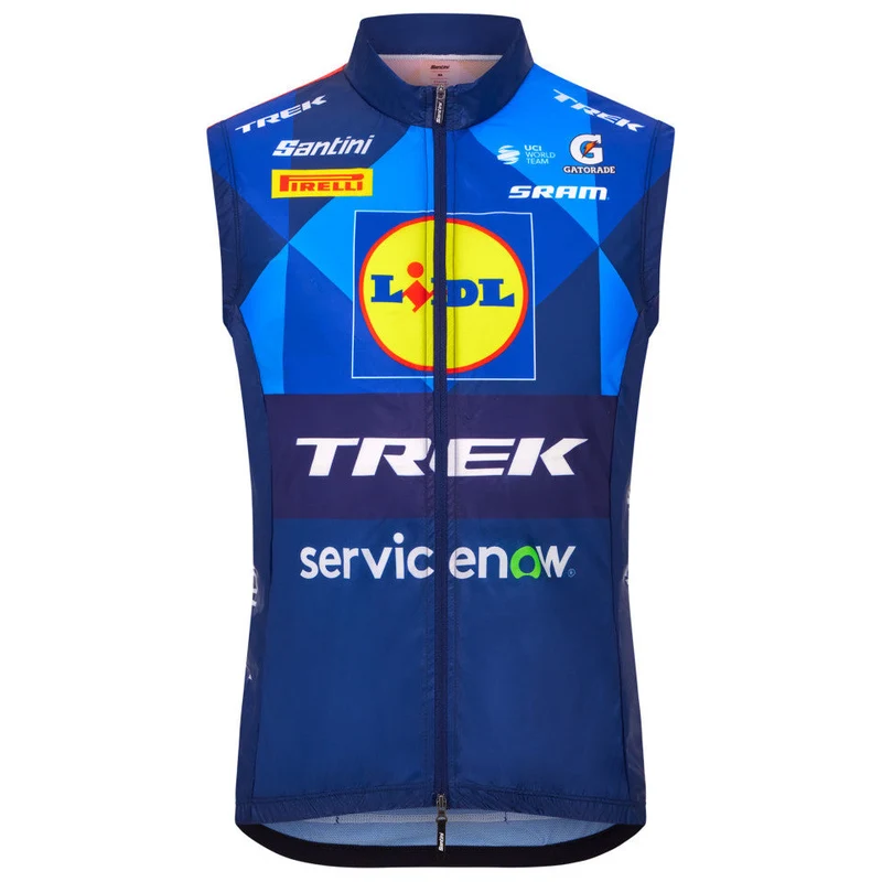Gilet antivento Santini Lidl Trek 2026