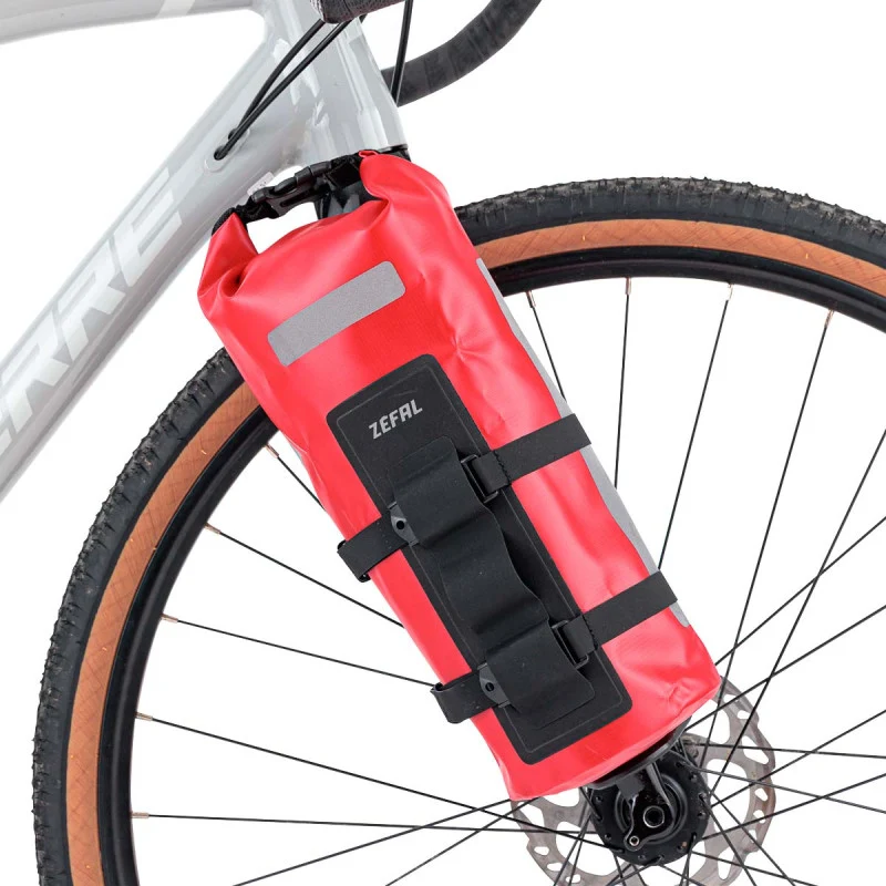 Borsa forcella Zefal Z Adventure Dry Bag 4L - Rosso