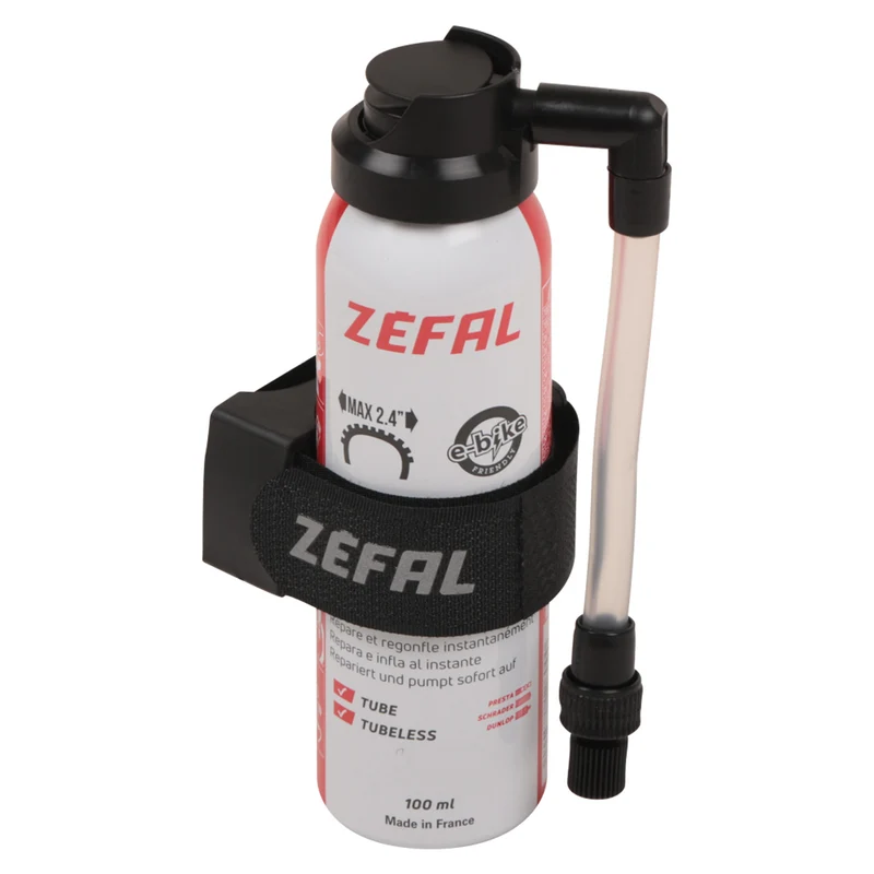 Gonfia e Ripara Zefal con supporto - 100 ml
