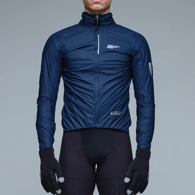 Mantellina Q36.5 Rain Shell Plus - Blu
