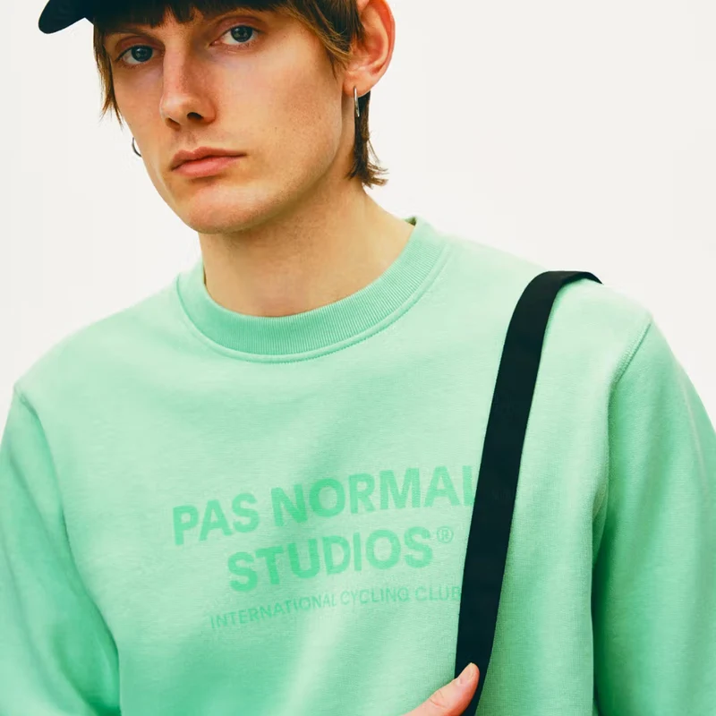 Felpa Pas Normal Studios Logo - Verde chiaro