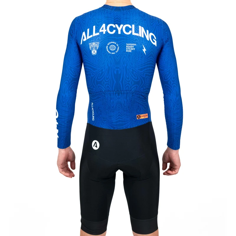 Body maniche lunghe All4cycling Team - The Tiger
