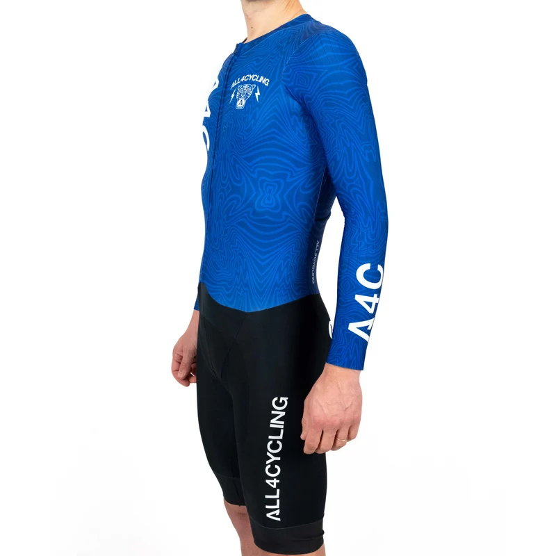 Body maniche lunghe All4cycling Team - The Tiger