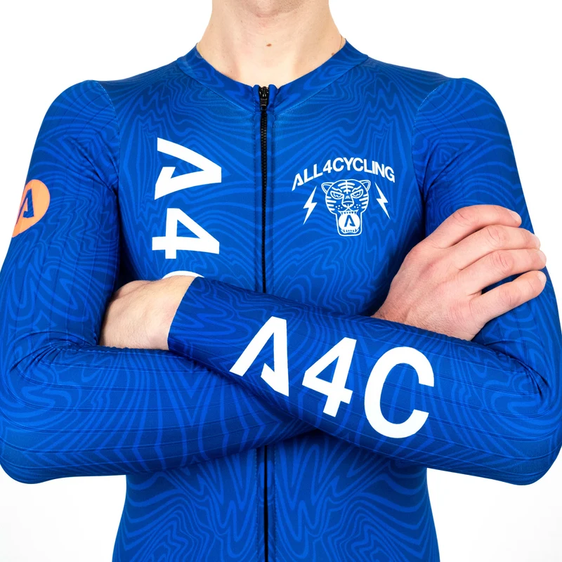 Body maniche lunghe All4cycling Team - The Tiger