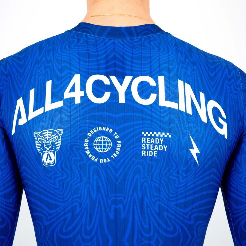 Body maniche lunghe All4cycling Team - The Tiger