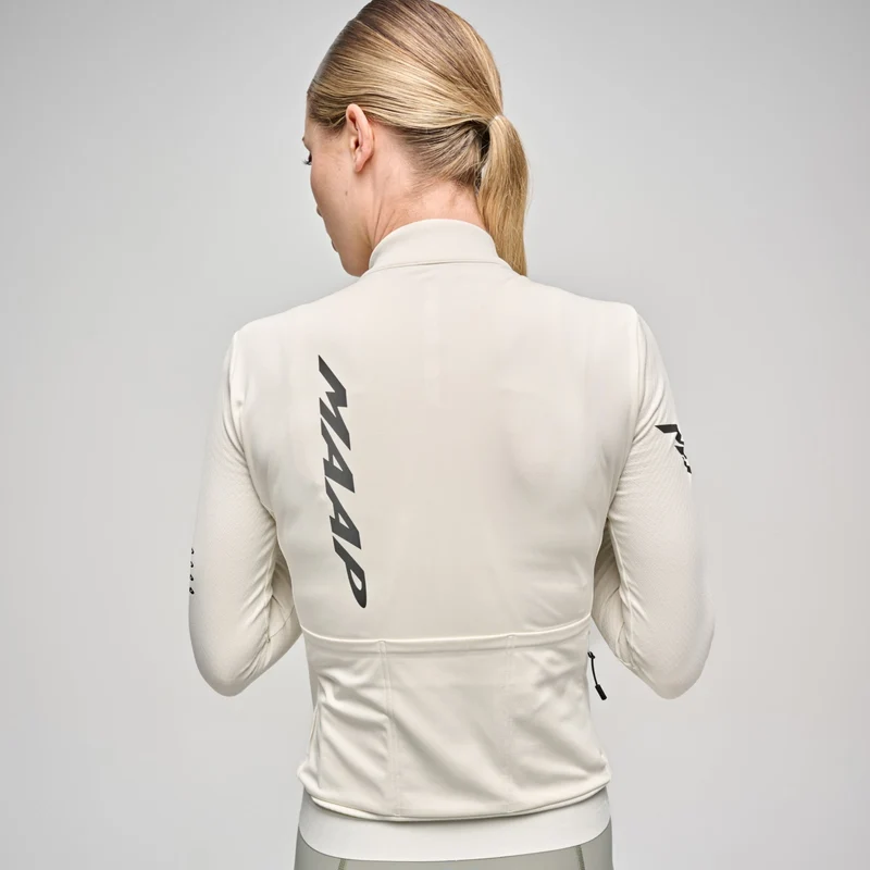 Maglia donna maniche lunghe Maap Emerge Thermal - Bianco