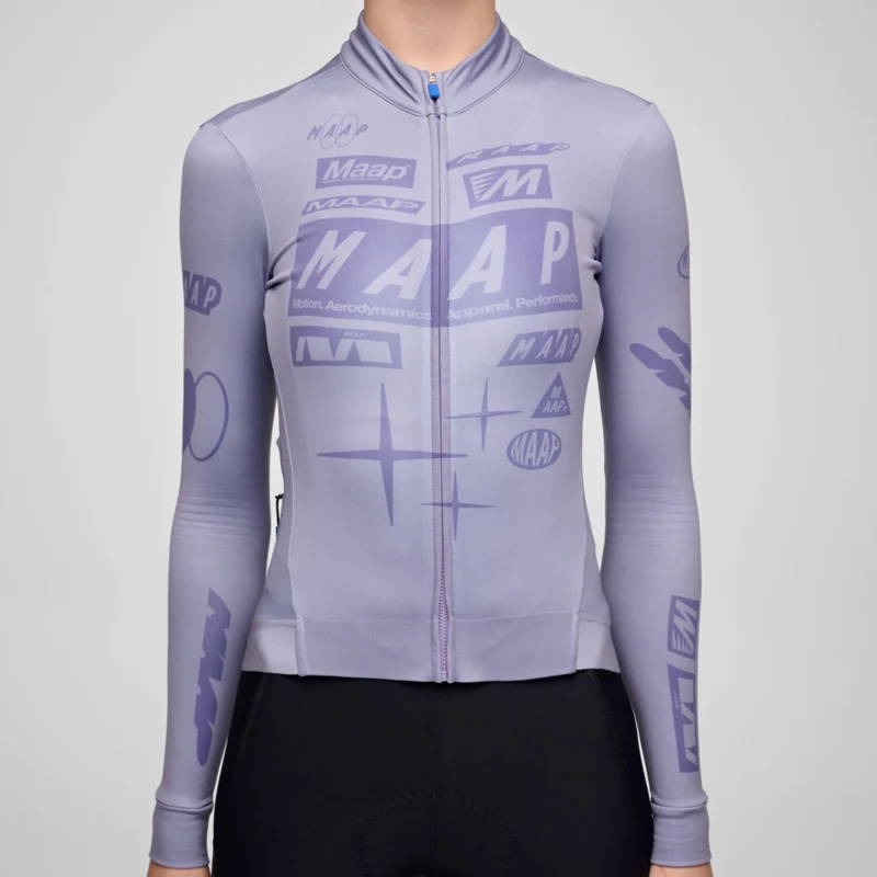 Maglia maniche lunghe donna Maap Drome Thermal - Grigio scuro