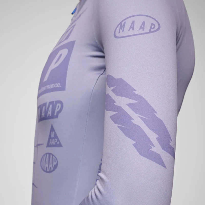 Maglia maniche lunghe donna Maap Drome Thermal - Grigio scuro