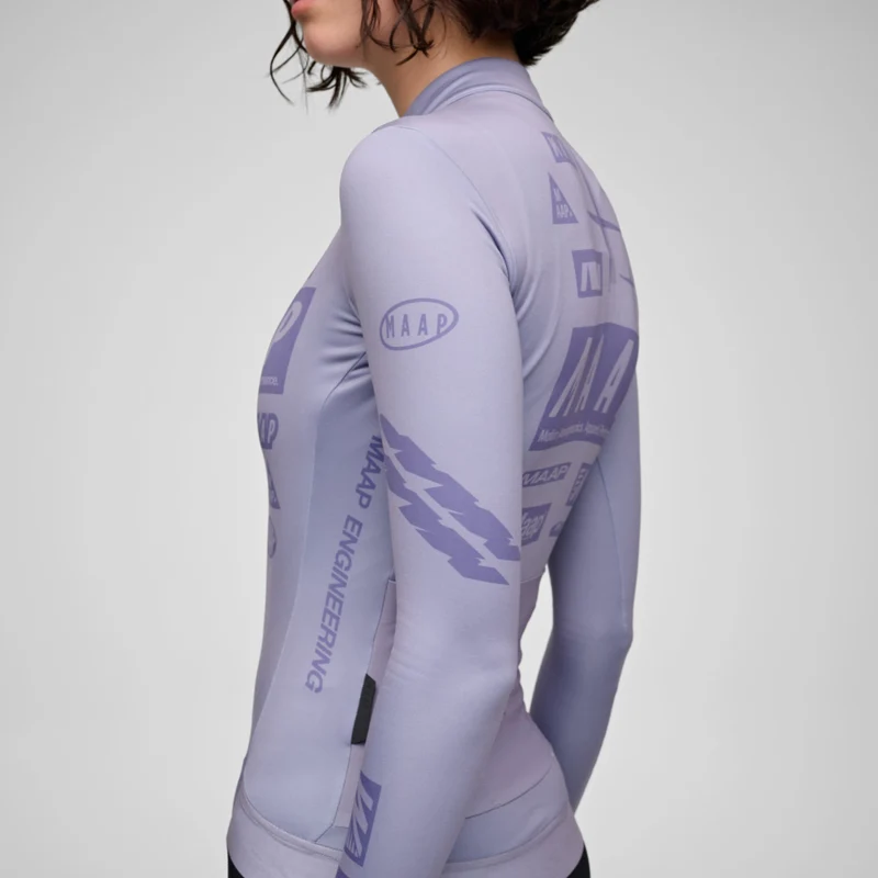 Maglia maniche lunghe donna Maap Drome Thermal - Grigio scuro