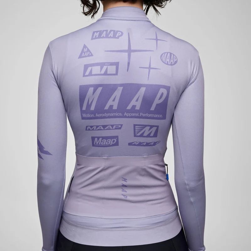 Maglia maniche lunghe donna Maap Drome Thermal - Grigio scuro