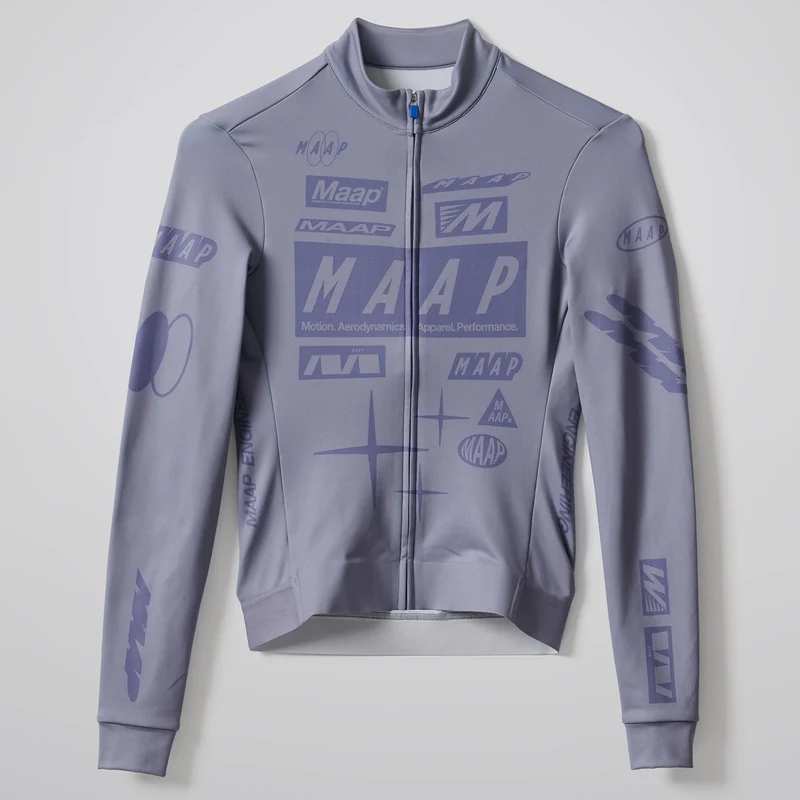 Maglia maniche lunghe Maap Drome Thermal - Grigio scuro
