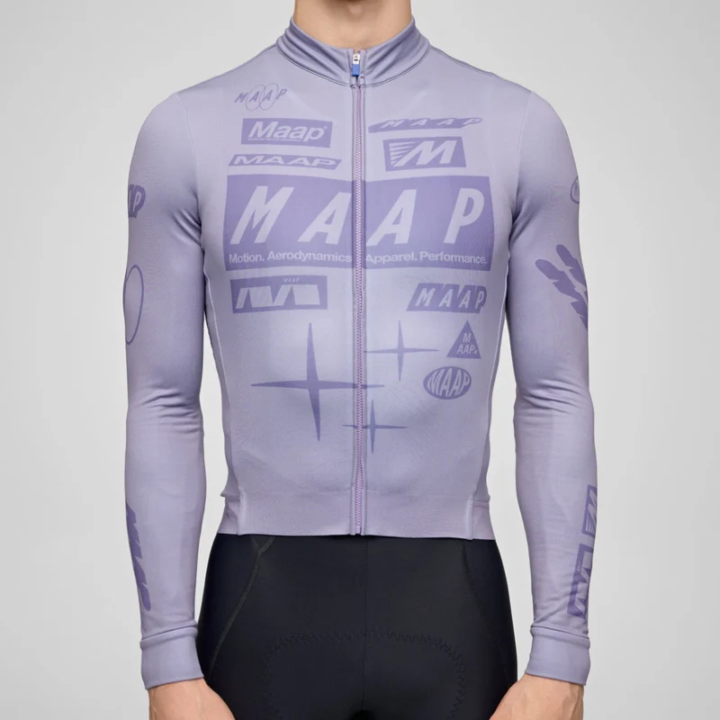 Maglia maniche lunghe Maap Drome Thermal - Grigio scuro