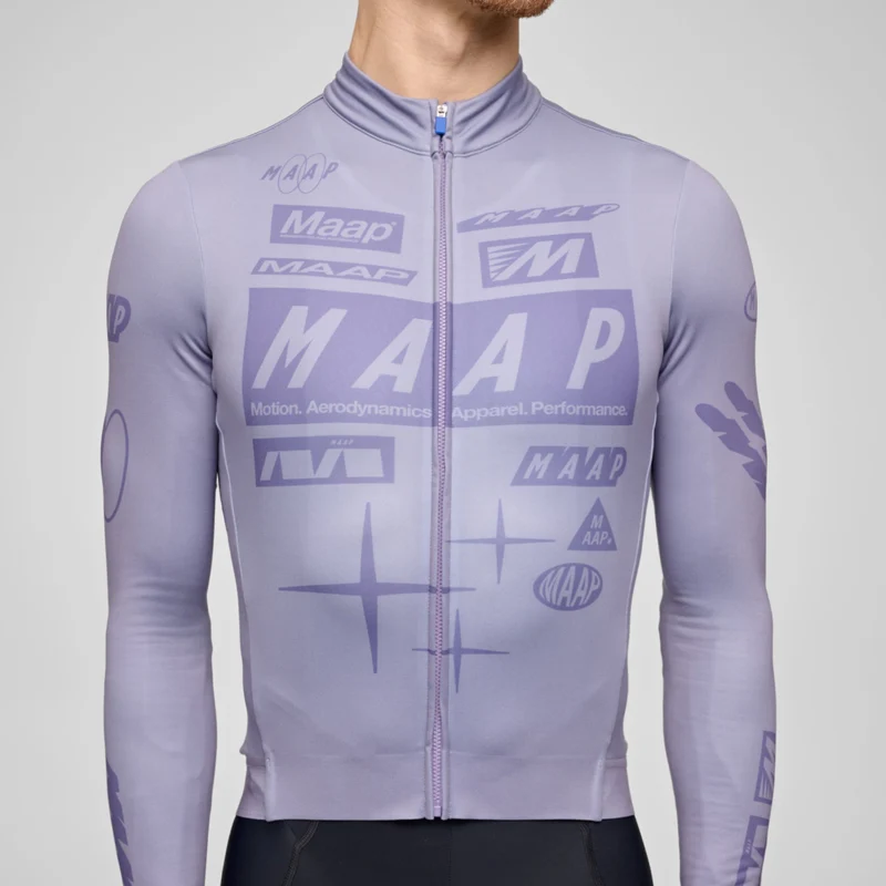 Maglia maniche lunghe Maap Drome Thermal - Grigio scuro