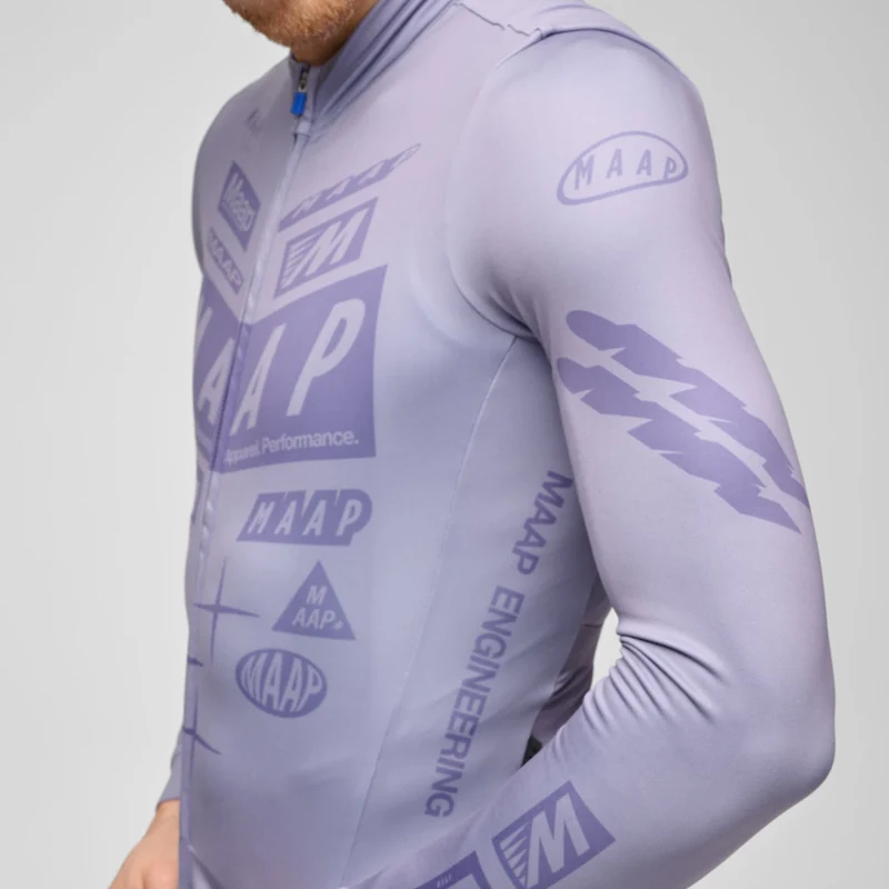 Maglia maniche lunghe Maap Drome Thermal - Grigio scuro