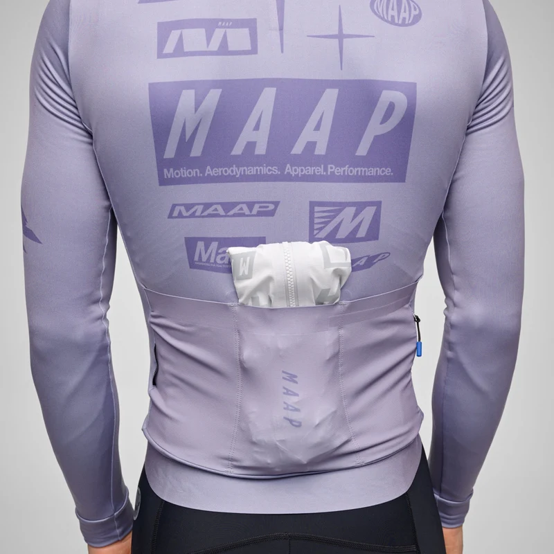 Maglia maniche lunghe Maap Drome Thermal - Grigio scuro