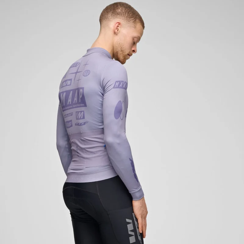 Maglia maniche lunghe Maap Drome Thermal - Grigio scuro