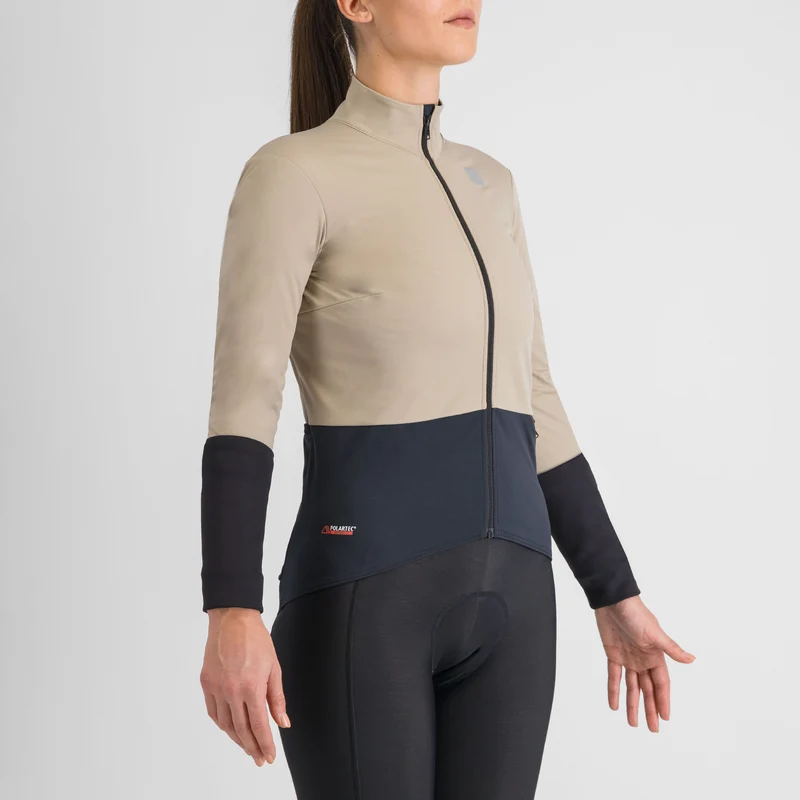 Giacca donna Sportful Total Comfort - Beige
