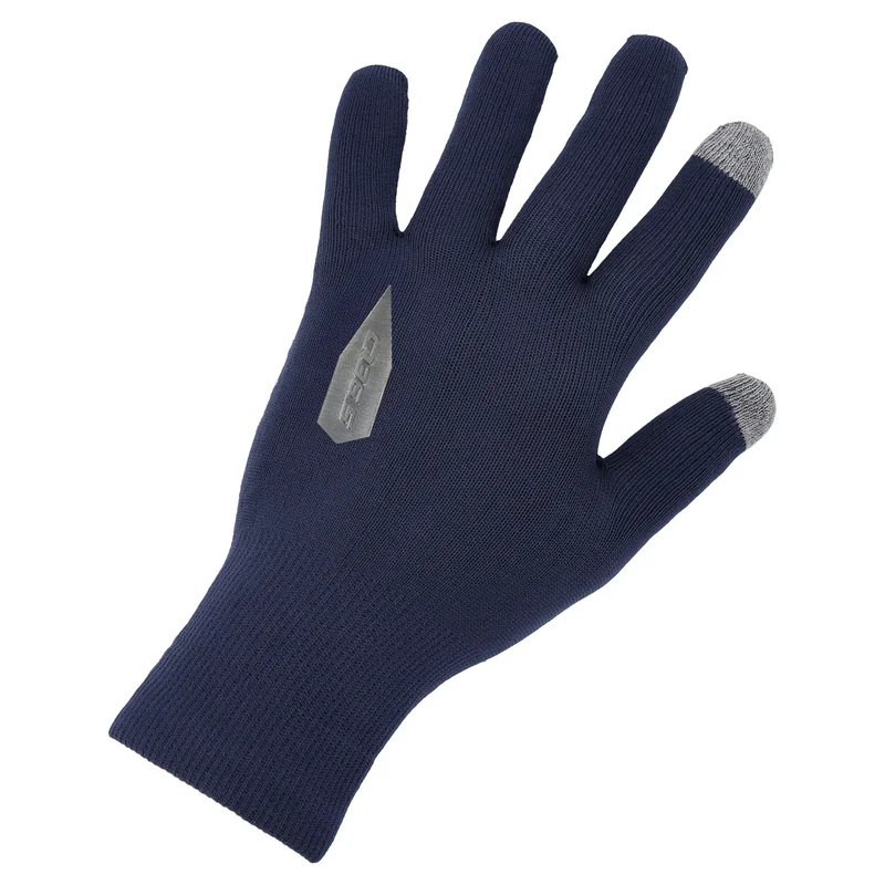 Guanti Q36.5 Winter Rain - Blu scuro