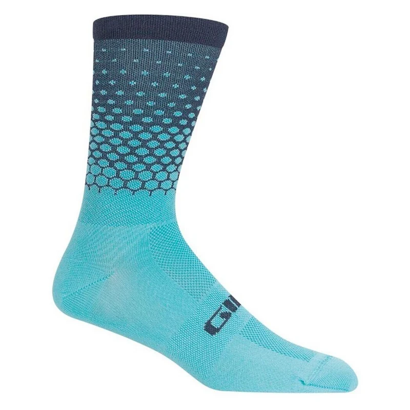Calze Giro Comp Racer High Rise - Blu azzurro