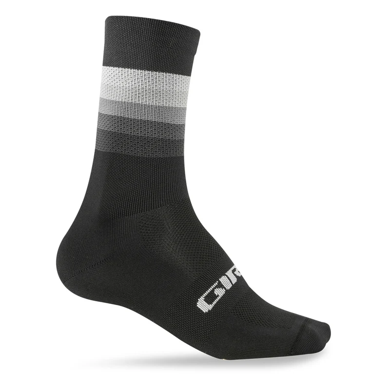 Calze Giro Comp Racer High Rise - Nero bianco