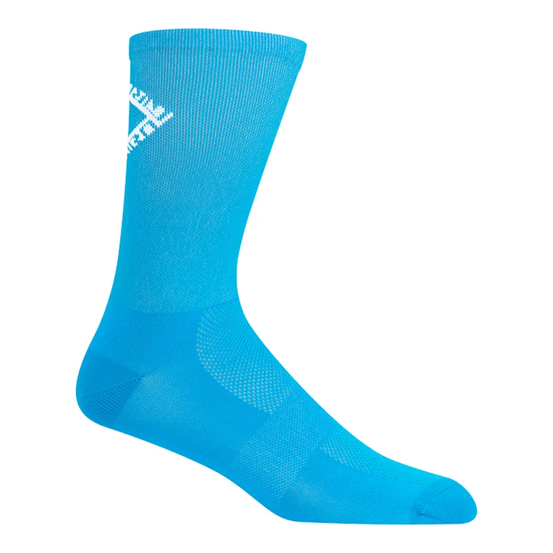 Calze Giro Comp Racer High Rise - Azzurro