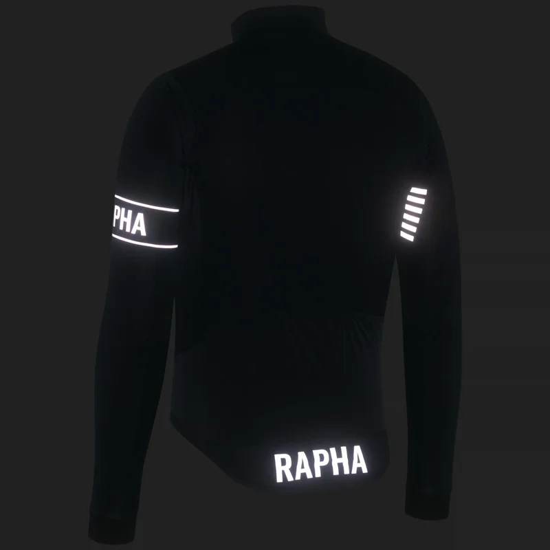 Maglia maniche lunghe Rapha Pro Team Gore-Tex Infinium - Nero