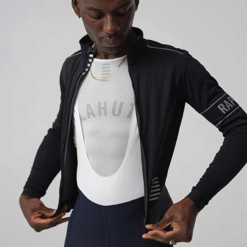 Maglia maniche lunghe Rapha Pro Team Gore-Tex Infinium - Nero