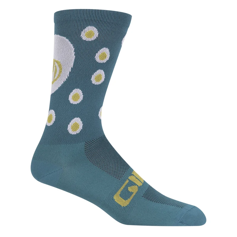 Calze Giro Comp Racer High Rise - Blu Eggs