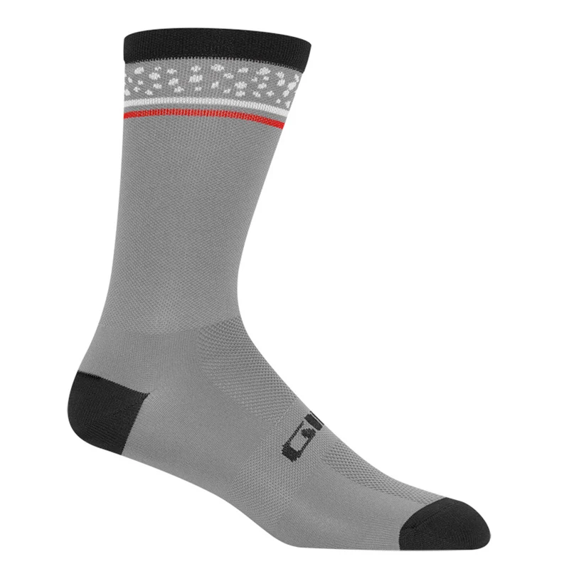 Calze Giro Comp Racer High Rise - Grigio