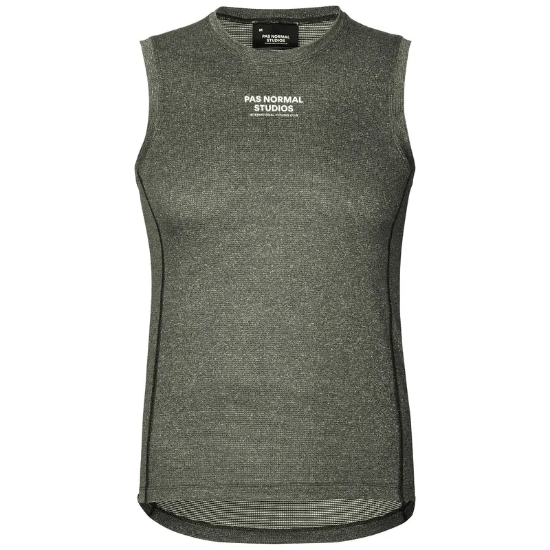 Maglia intima senza maniche Pas Normal Studios Mid - Verde