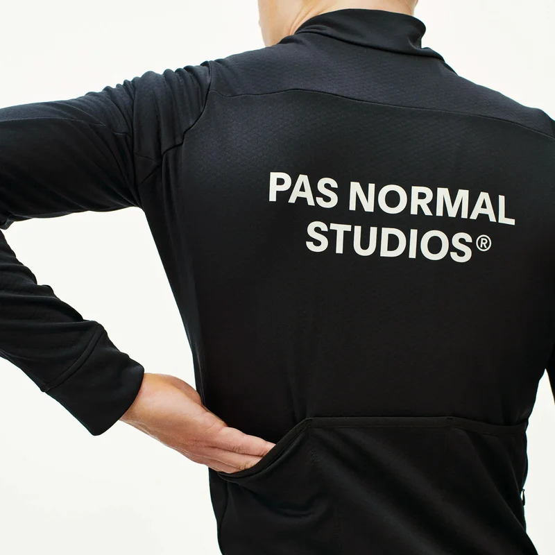 Maglia maniche lunghe Pas Normal Studios Essential Thermal - Nero