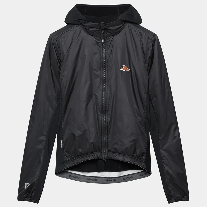 Mantellina Cafe du Cycliste Lise - Nero