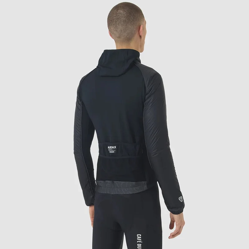 Mantellina Cafe du Cycliste Lise - Nero