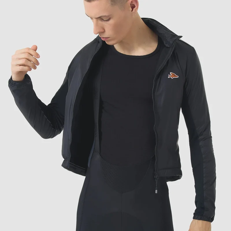 Mantellina Cafe du Cycliste Lise - Nero