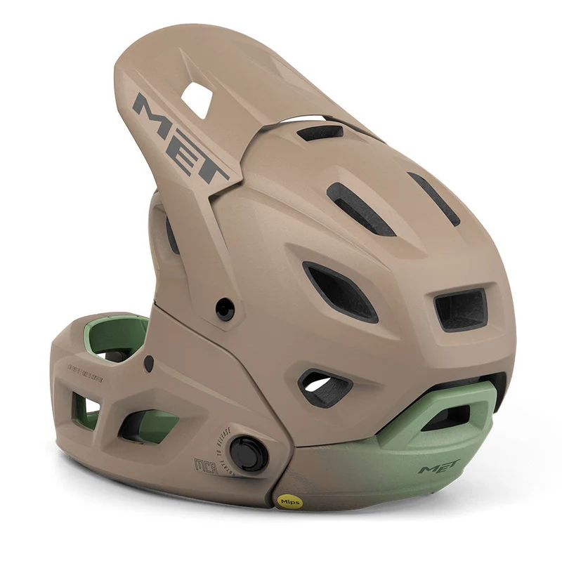 Casco Met Parachute MCR Mips - Marrone