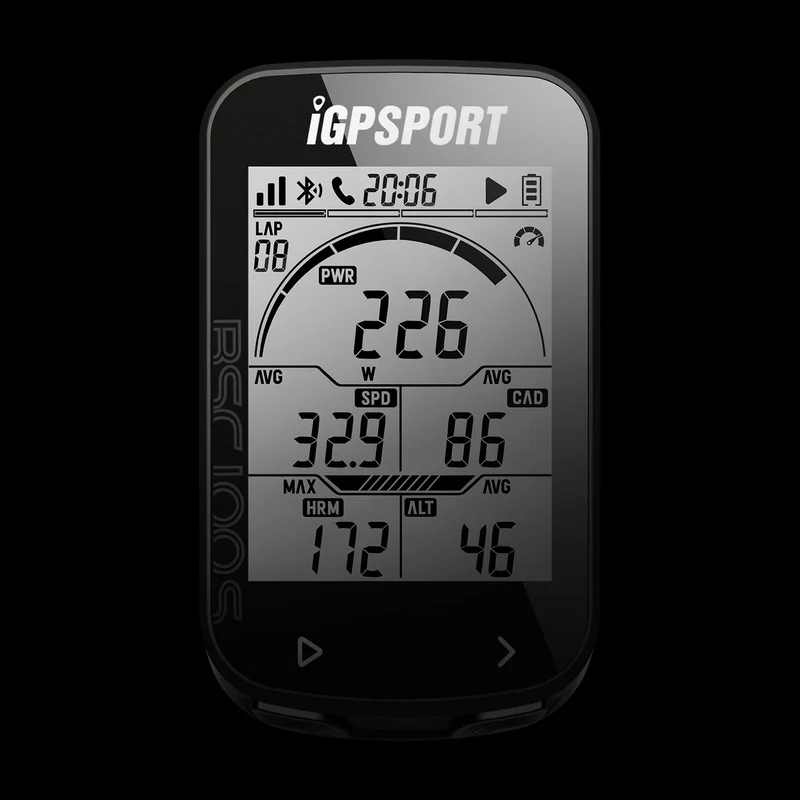 Ciclocomputer gps iGPSPORT BSC100S - Nero