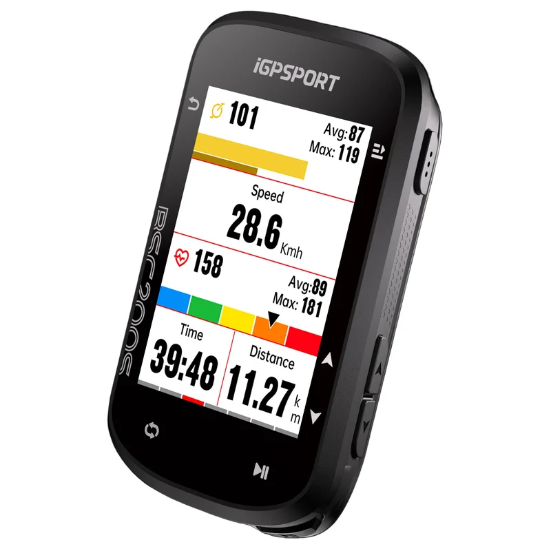 Ciclocomputer gps iGPSPORT BSC200S - Nero