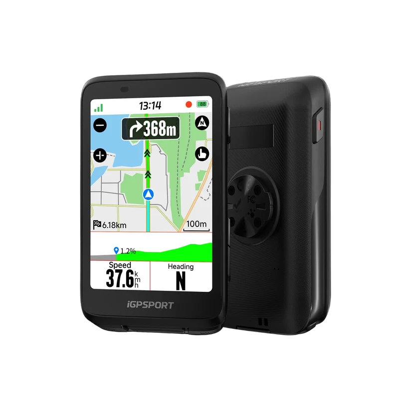 Ciclocomputer gps iGPSPORT BiNavi - Nero