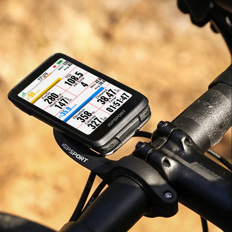 Ciclocomputer gps iGPSPORT BiNavi - Nero