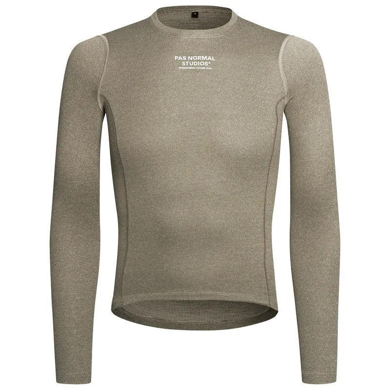 Maglia intima maniche lunghe Pas Normal Studios Mid - Marrone